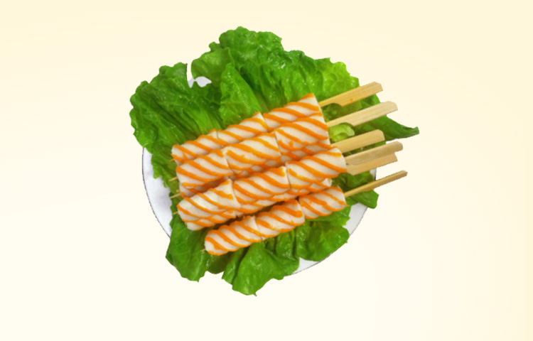 三文鱼味卷